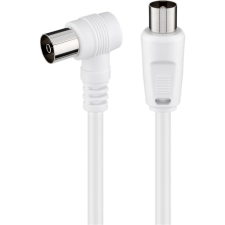 Goobay 11714 Koax antenna kábel 5m - Fehér (11714) kábel és adapter