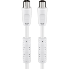 Goobay 27467 Koax zavarszűrős antenna kábel 1.5m - Fehér (27467) kábel és adapter