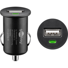 Goobay 44176 USB-A Autós töltő - Fekete (5W) (44176) mobiltelefon kellék