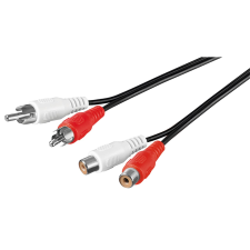 Goobay 50025 2x RCA apa - 2x RCA anya Kábel (1.5m) (50025) kábel és adapter