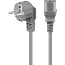 Goobay 50076 250V Hálózati tápkábel - 2m (50076) kábel és adapter
