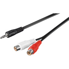 Goobay 50116 3.5mm Jack apa - 2x RCA anya Kábel (1.5m) (50116) kábel és adapter