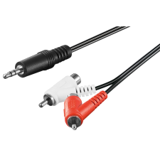 Goobay 50213 3.5mm Jack apa - 2x RCA apa Kábel (1.5m) (50213) kábel és adapter