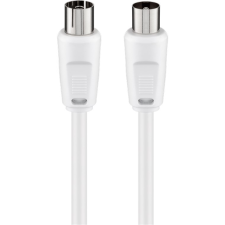 Goobay 50720 Koax antenna kábel 5m - Fehér (50720) kábel és adapter