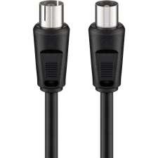 Goobay 50912 Koax antenna kábel 15m - Fekete (50912) kábel és adapter