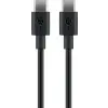 Goobay 51243 USB kábel USB 2.0 2 M USB C Fekete