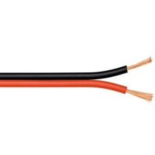 Goobay 59369 Hangszóró kábel 2 x 0,35mm 10m - Piros/Fekete (RB59369) kábel és adapter