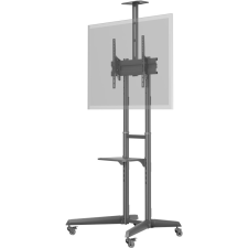 Goobay 59508 37"-70" LCD TV állvány - Fekete (59508) tv állvány és fali konzol