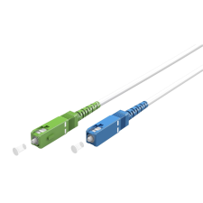 Goobay 59617 optikai patch kábel OS2 Simplex 0.5m - Fehér (59617) kábel és adapter