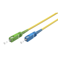 Goobay 59663 optikai patch kábel OS2 Simplex 15m - Sárga (59663) kábel és adapter