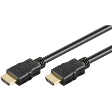 Goobay 60608 HDMI - HDMI kábel 0.5m - Fekete kábel és adapter