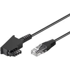 Goobay 60661 TAE-F Kábel 30 m - Fekete (60661) kábel és adapter