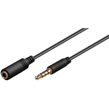 Goobay 62481 Jack apa - Jack anya hosszabbító kábel (5m) kábel és adapter
