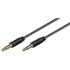 Goobay 63826 3.5mm Jack apa - 3.5mm Jack apa Kábel (1m) (63826) kábel és adapter