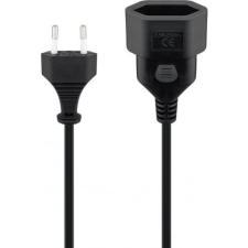 Goobay 64616 250V Hálózati lengő hosszabbító 2m - Fekete ( ) kábel és adapter