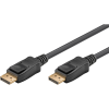 Goobay 64865 DisplayPort 2.1 - DisplayPort 2.1 Kábel 5m - Fekete (64865)