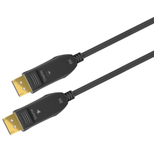 Goobay 64869 DisplayPort - DisplayPort Kábel 50m - Fekete (64869) kábel és adapter