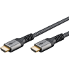 Goobay 65262 Ultra High Speed HDMI 2.1 - HDMI 2.1 Kábel 3m - Szürke (65262)