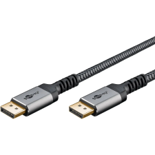 Goobay 65267 DisplayPort 1.4 - DisplayPort 1.4 Kábel 5m - Szürke kábel és adapter
