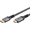 Goobay 65271 DisplayPort 1.2 - HDMI 2.0 Kábel 5m - Szürke (65271)