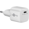 Goobay 65404 USB Type-C GaN Hálózati töltő - Fehér (20W) (65404)