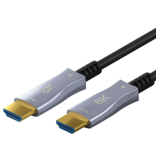 Goobay 65564 Optikai HDMI 2.1 Kábel 80m - Fekete kábel és adapter