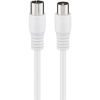 Goobay 66614 Koax antenna kábel 2m - Fehér (66614)