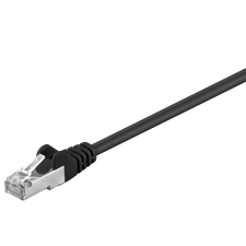 Goobay 68661 F/UTP Cat5e RJ45 Patch kábel 30m - Fekete (68661) kábel és adapter