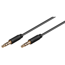 Goobay 69117 3.5mm Jack apa - 3.5mm Jack apa Kábel (1m) (69117) kábel és adapter