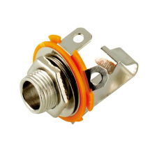 Goobay 6,35mm jack mono fém beépíthető aljzat (11083) (11083) kábel és adapter