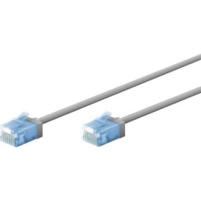 Goobay 74220 U/UTP Cat6a RJ45 Patch kábel 0.25m - Szürke ( ) kábel és adapter