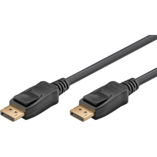 Goobay 74743 DisplayPort kábel 1 M Fekete kábel és adapter