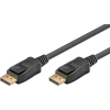 Goobay 74745 DisplayPort kábel 3 M Fekete