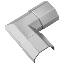 Goobay 90780 Kábelcsatorna sarokkapocs 33x18mm - Szürke (90780) asztali számítógép kellék