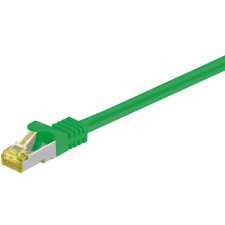 Goobay 91613 Zöld 3 M Cat7 S/FTP (S-STP) kábel és adapter