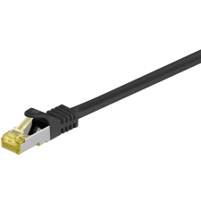 Goobay 91662 S/FTP CAT6a Patch Kábel 20m - Fekete (91662) kábel és adapter