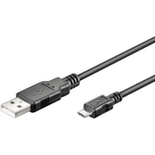 Goobay 93918 USB micro-B 2.0 kábel 1m - Fekete kábel és adapter