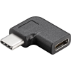 Goobay adapter USB C > USB C  90 fokos csatlakozó