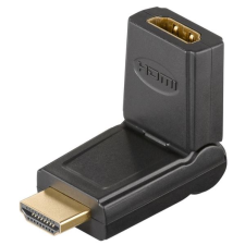 Goobay átalakító HDMI apa - HDMI anya 180°-ban forgatható (51721) (go51721) kábel és adapter