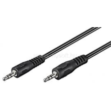 Goobay AUX audio csatlakozókábel, 3,5 mm-es sztereó, lapos kábel (GOOBAY_50449) kábel és adapter