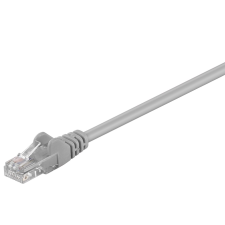 Goobay CAT53 Patch kábel 0.5m - Szürke (68337) kábel és adapter