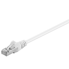Goobay F/UTP CAT5e Patch kábel 5m - Fehér (93498) kábel és adapter