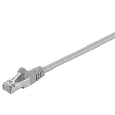 Goobay FTP CAT5e hálózati patch kábel 5m, szürke (50130) kábel és adapter