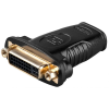 Goobay HDMI DVI-I Átalakító Fekete 3cm 68690