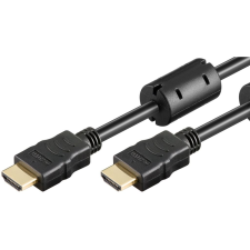 Goobay HDMI kábel aranyozott 2.0 1m 4 K fekete (61299) (G61299) kábel és adapter