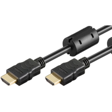 Goobay HDMI kábel aranyozott 2.0 3m 4 K fekete (61303) kábel és adapter