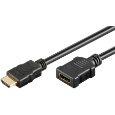 Goobay High Speed HDMI - HDMI Hosszabbító kábel 1.5m - Fekete (61308) kábel és adapter