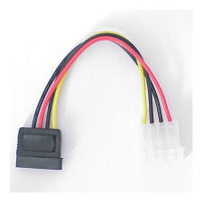 Goobay OEM Molex Power 4pin -&gt; SATA Power M/F adapter kábel és adapter