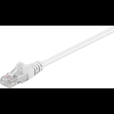 Goobay RJ45 CAT5e UTP M/M adatkábel 0.5m világosszürke (68500) kábel és adapter