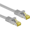 Goobay RJ45 CAT7 S/FTP -> RJ45 CAT7 S/FTP M/M adatkábel 1m szürke (GOOBAY_91585)